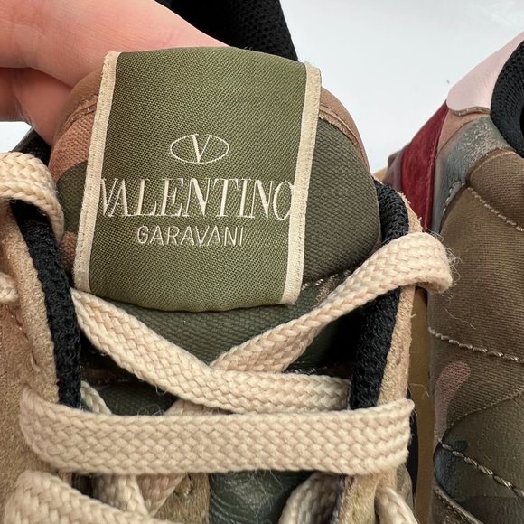 ❤️🔥SPRING SALE 🔥 FINAL PRICE🌷Valentino Garavani Rockrunner Sneaker 44 US 11 - Picture 5 of 11